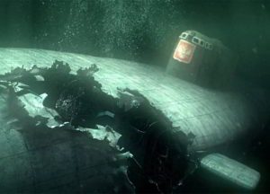 kursk underwater hole photo