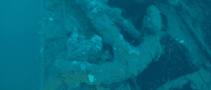 Kyo Maru Anchor - 69 meters, Subic Bay Wrecks