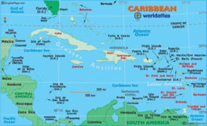 Caribbean Map