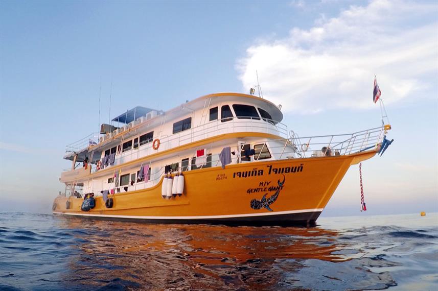 MV Gentle Giant Thailand Liveaboard Dive Boat