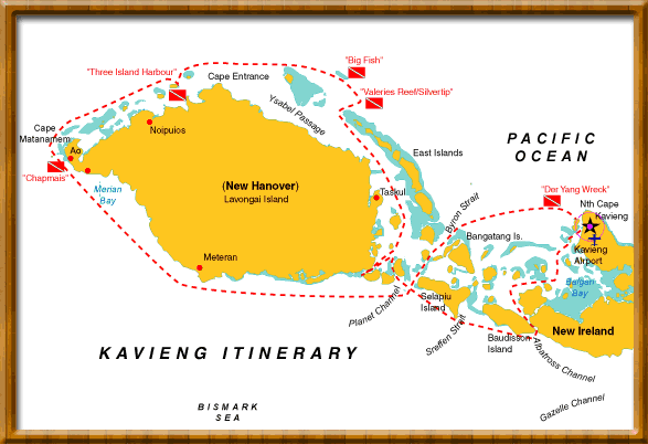 Kavieng Dive Sites PNG