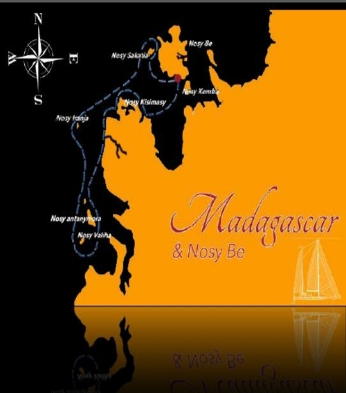 MV Galatea Itinerary Map, Madagascar Liveaboard 