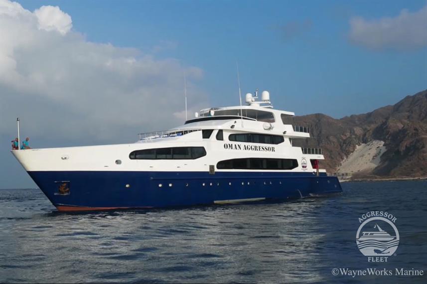 Oman Aggressor Liveaboard Dive Boat