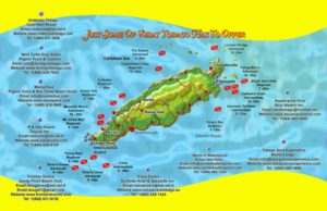 Tobago Dive Sites Map
