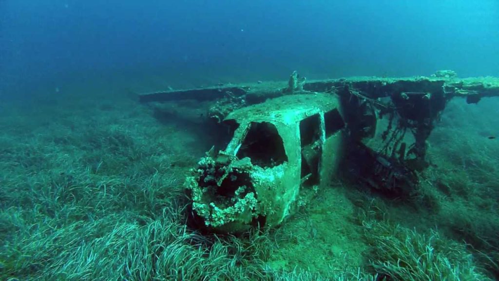 Elba Island Plane Wreck