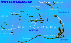 Los Roques (Venezuela) Map