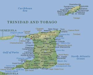 Trinidad and Tobago Map