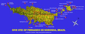 Fernando de Noronha Map