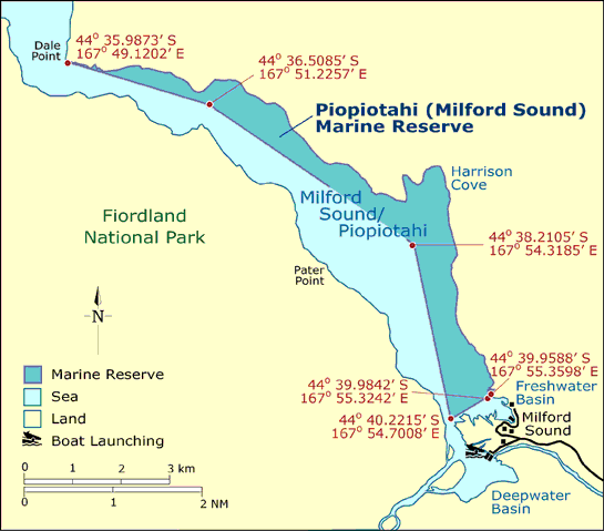 Milford Sound Map