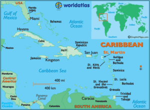 Puerto Rico Location Map