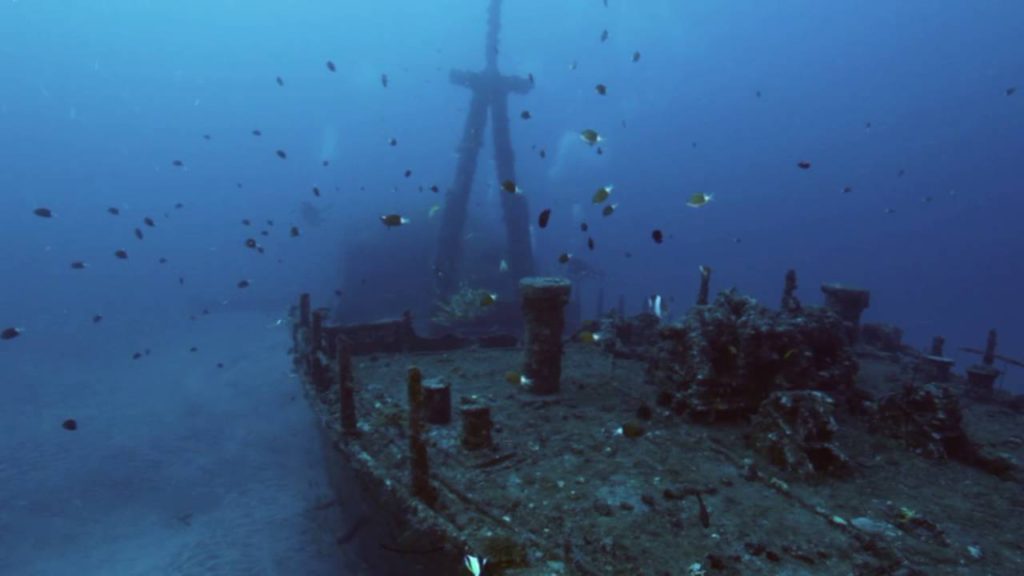 Hai Tsiang Wreck - Reunion Island