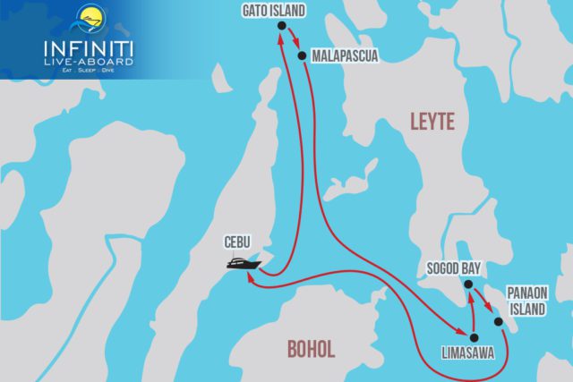 Infiniti Malapascua Sogod Bay Cebu Itinerary