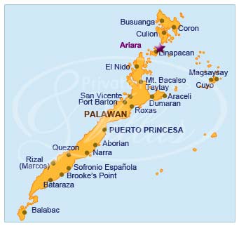 Palawan Map