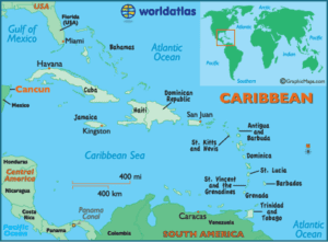 Cancun Location Map