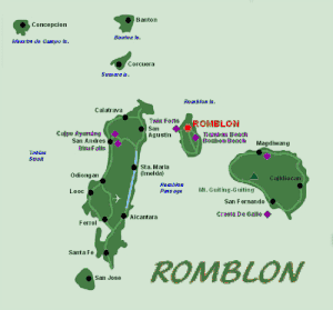 Romblon Islands Map