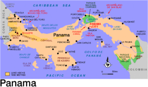 Panama Location Map