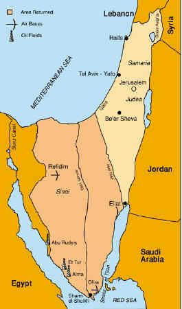 Eilat Location Map