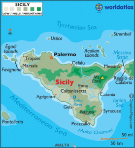 Sicily Map