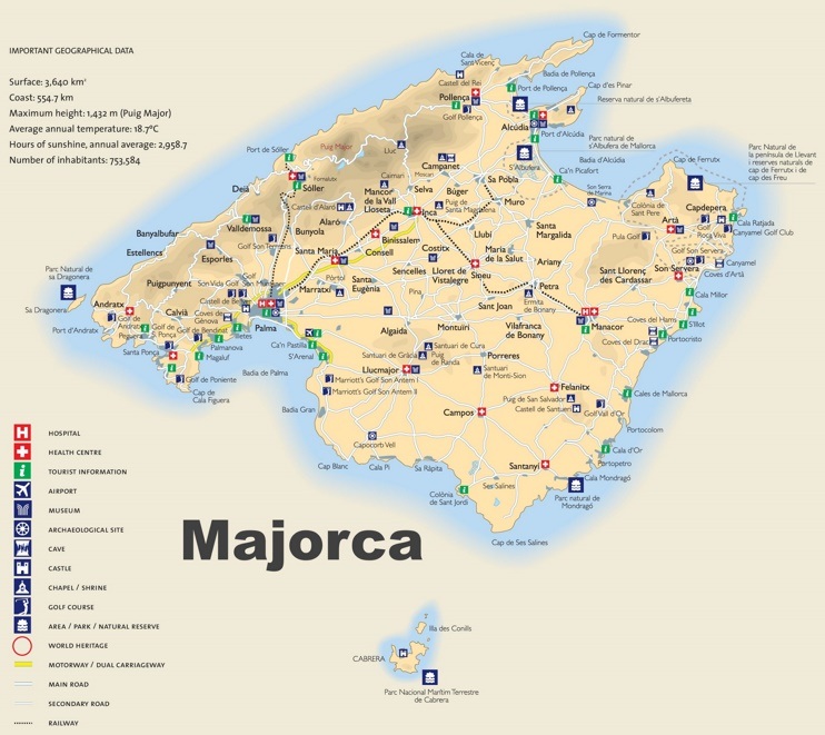 Mallorca Map