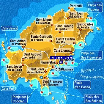 Ibiza Map