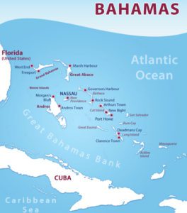 Bahamas Dive Sites Map