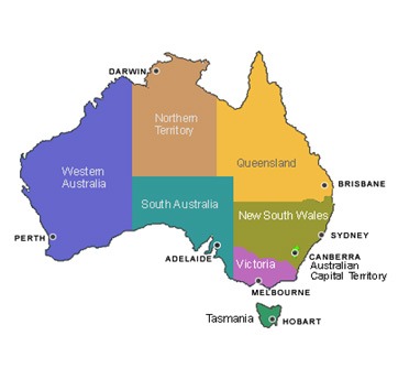 Australia Map