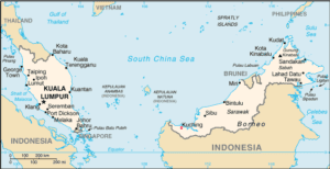 Kuching Location Map