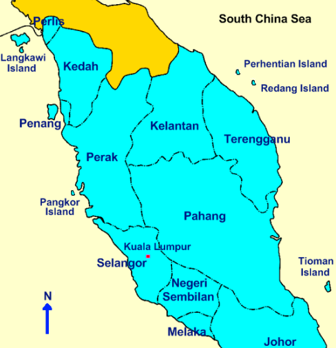 Langkawi Location Map