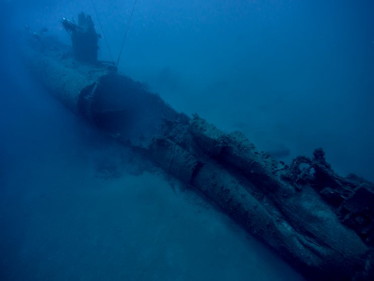 Scirè Italian Submarine Wreck - Haifa, Israel