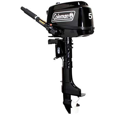 Coleman 5 HP Easy Start Outboard Boat Motor - Best Small Outboard Motor Reviews