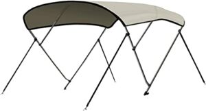 Leader Accessories 3 Bow Bimini Top - Best Bimini Tops for Boats