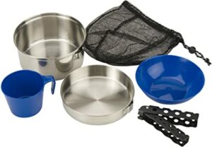 Coleman Stainless Steel Mess Kit - Best Mess Kits for Camping