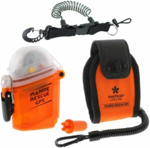 Nautilus LifeLine Marine GPS with Neoprene Pouch and Coil Lanyard - Best Scuba Underwater Noise Maker Reviews
