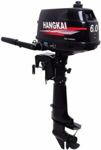 Sea Dog Water Sports 6 HP 2-Stroke Outboard Motor - Best Small Outboard Motor Review